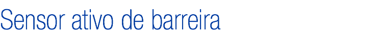 Sensor ativo de barreira
